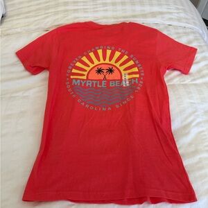 Myrtle Beach Coral Graphic T-Shirt - NWT!